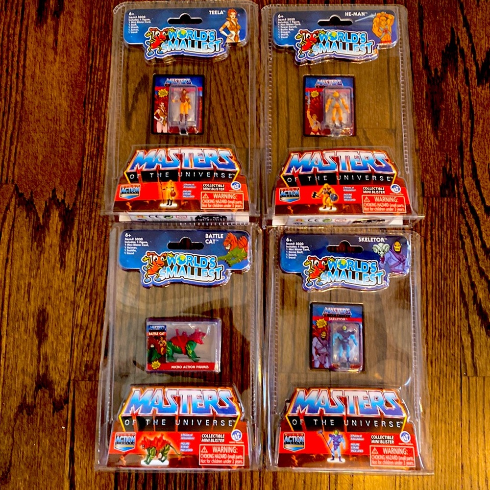 He-man world’s smallest collectible minis